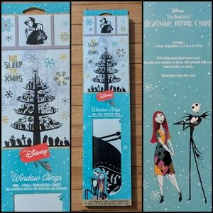 Disney Nightmare Before Christmas Window Clings